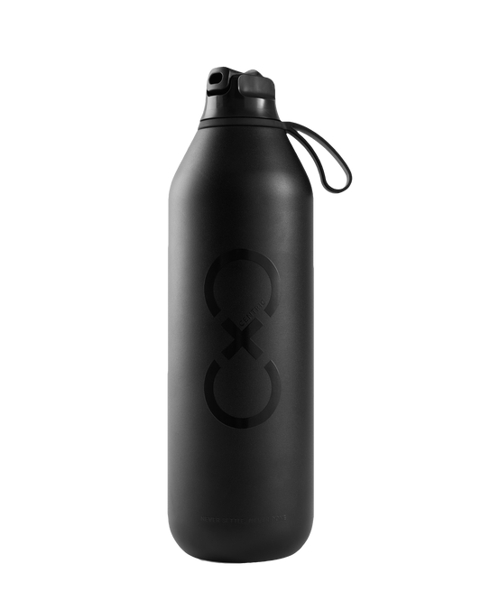 Stay Fueled Bottle transparent flatlay