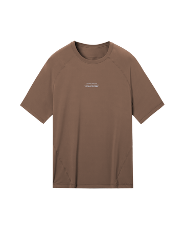 Tectron™ Pursuit Compression Tee transparent flatlay