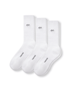 Performance Crew Socks - 3 Pack white